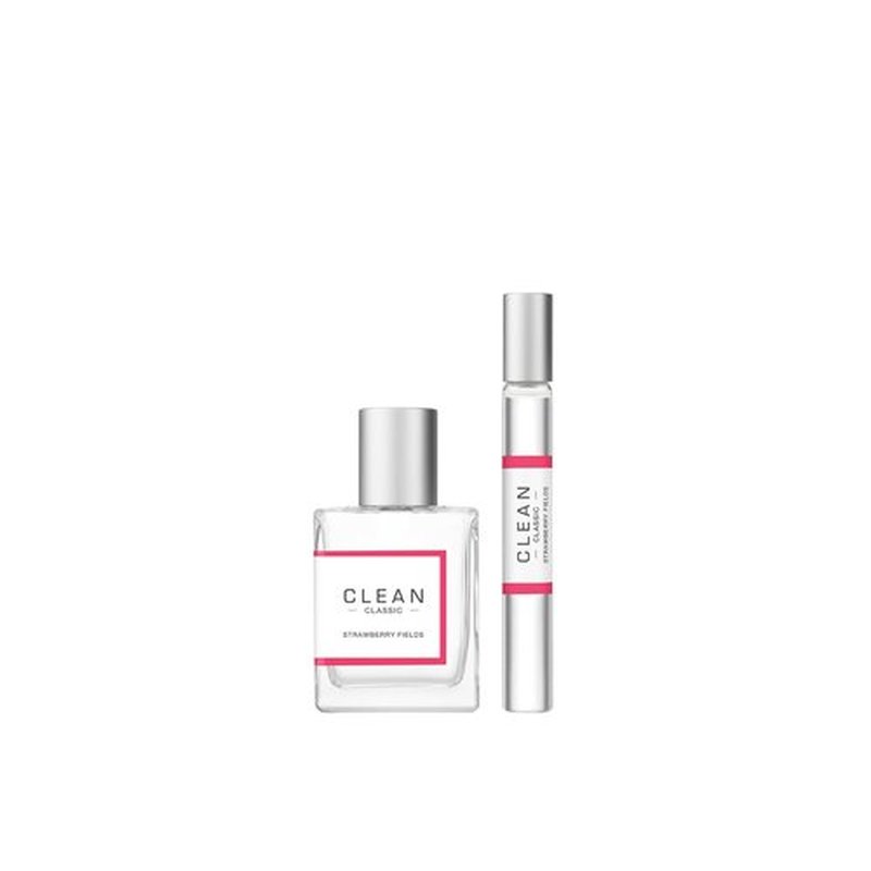 Skiennix Clean Beauty Perfume Duo - Full & Travel Size | Fresh Laundry & Juicy Berry Notes