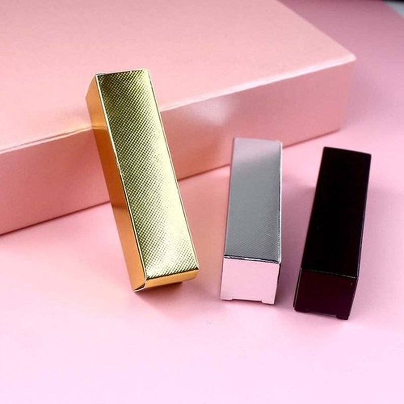 50 pieces 350gms lip gloss paper box, lipgloss mascara eyeliner packing box for DIY cosmetic, (27 * 27 * 115mm, holografic)