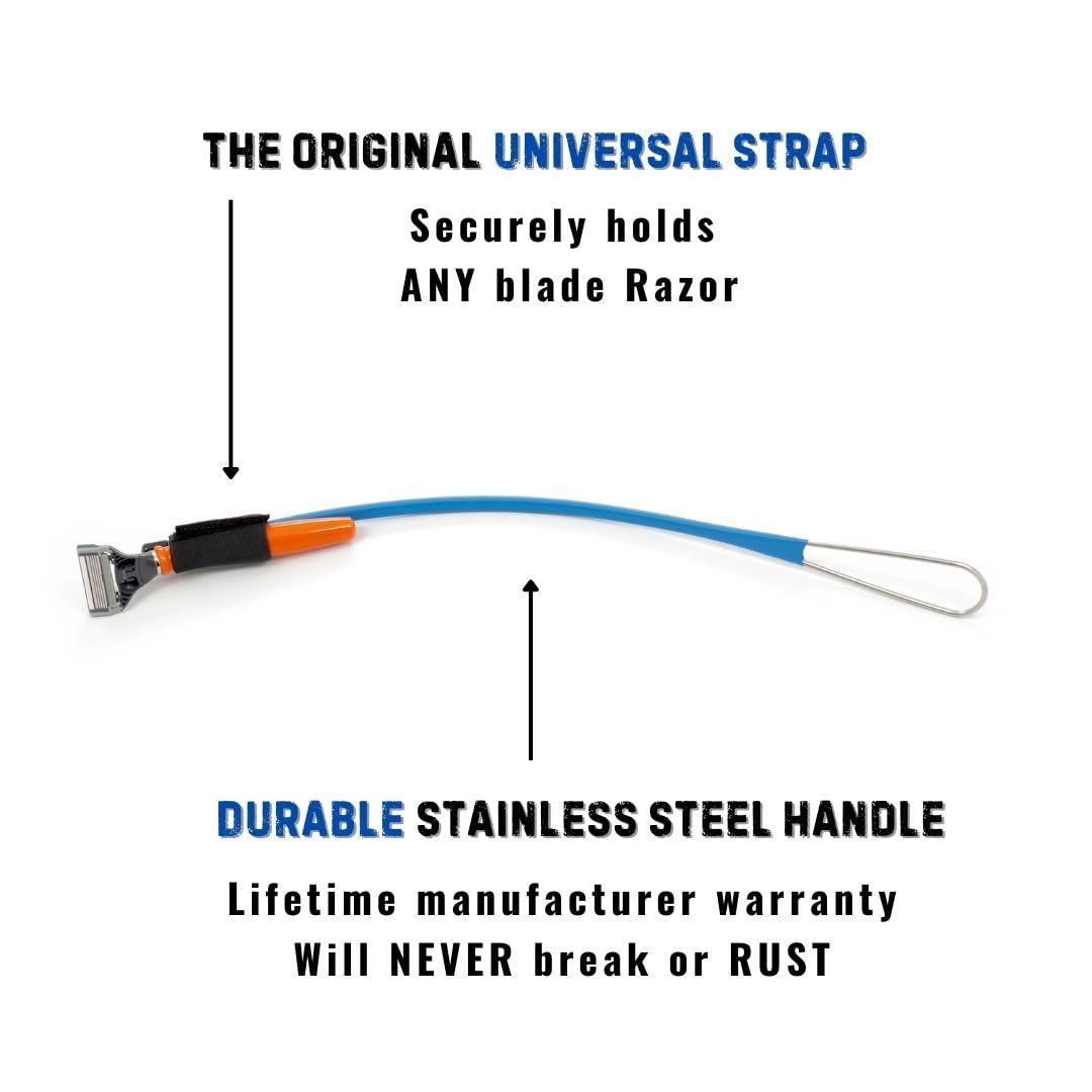 The Best!! Back Hair Shaver - Back Hair Razor - Razor Extension Handle