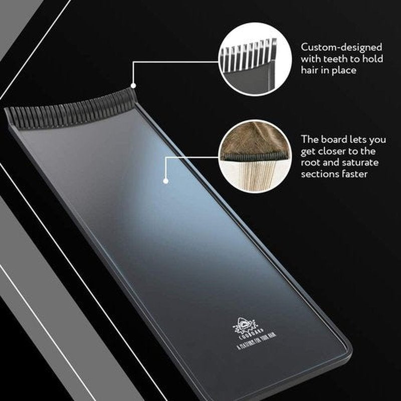 Authentic Cooboard Balayage Board with Teeth | Original Highlighting Paddle from The Maker of Cooboard Hair Highlighting Kit | Easy to Clean, Sturdy, Lightweight (Cooboard Pink XXL)