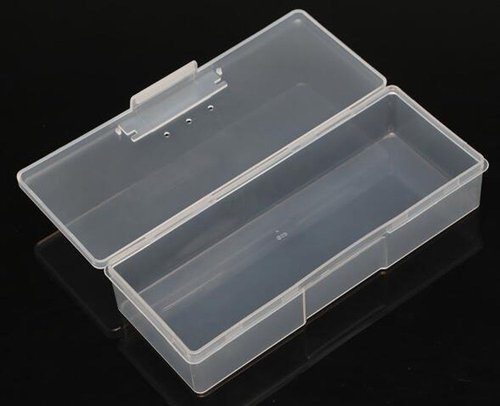 Nicedmm 2 Pcs Empty Multifunctional Rectangular Storage Box - Nail Jewelry Storage Box Polished Manicure Toolbox