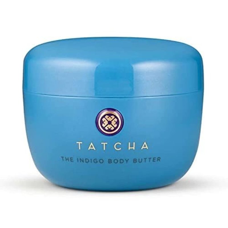 TATCHA Indigo Body Butter - Soothing Silk Cream for Dry Skin & Eczema Relief | 200 ml | 6.8 oz