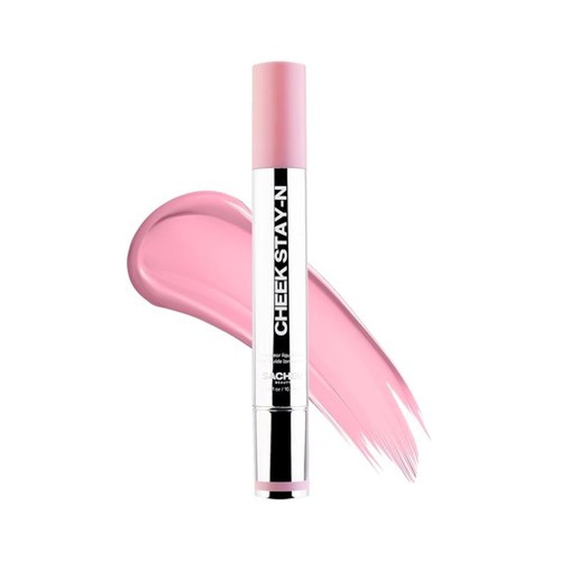 Sacheu Cheek STAY-N Liquid Blush - High Pigment, Buildable Cream Blush for Radiant Cheeks | Long-Lasting & Cruelty-Free (I'm Cute)