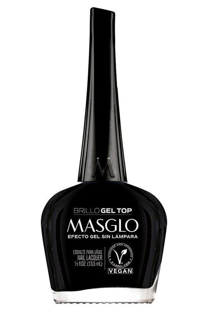 MASGLO Tradicional Nail Polish - Gel Effect Top Coat for High-Coverage & Glossy Finish | 0.5 oz