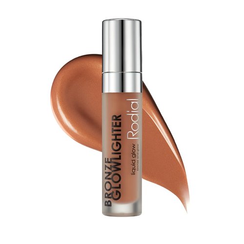 Rodial Bronze Glowlighter 0.2 fl oz, Liquid Cream Bronzer for Luminous Glow, Hydrating Bronzing Drops with Vitamin E & Vitamin C, Pearlescent Contour & Complexion Enhancer