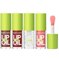 Beauty Glazed Big Brush Head Lip Oil, Ultra-Hydrating & Nourishing, Smooth Glossy Finish Lip Glow Oil, Shiny and Vegan Tinted Lip Gloss, Non-Sticky (4, 101# 102# 105# 107#)