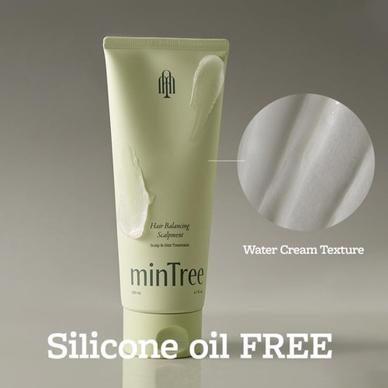 MINTREE Hair & Scalp Treatment 200ml / 6.7 fl oz / Hair Mask / Scalp Soothing / Alleviate Hair Loss / Paraben, Cruelty & Silicone oil free