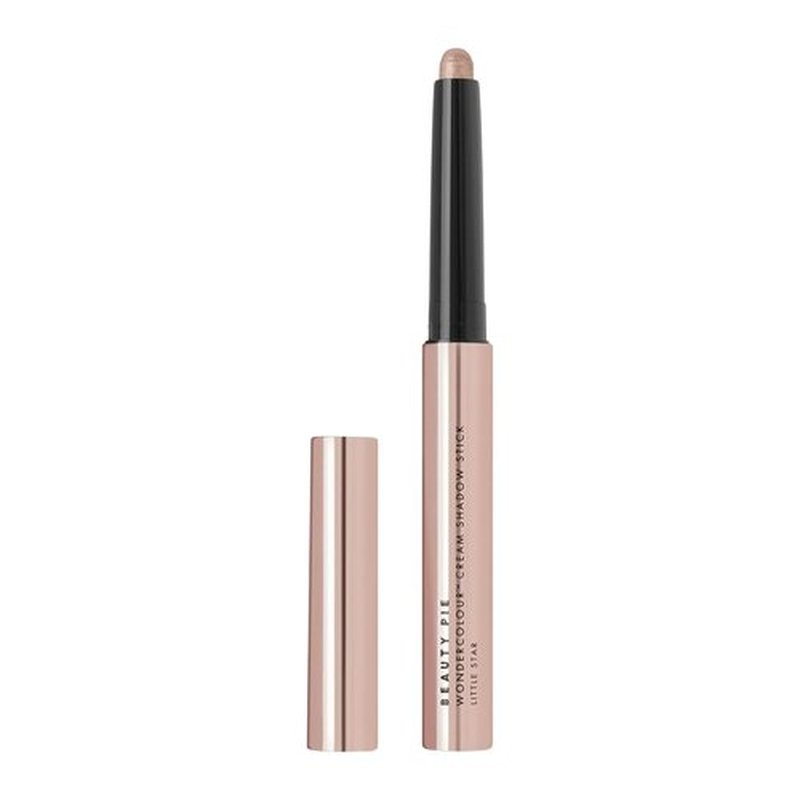 Beauty Pie Wondercolour Cream Eyeshadow Stick - Little Star | Shimmering Metallic Rose Gold, Long-Lasting & Smudge-Proof