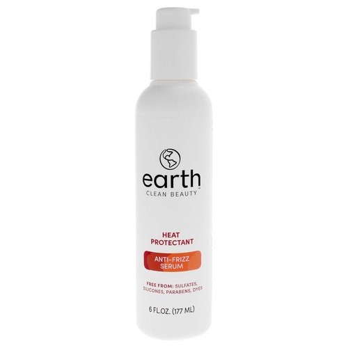 Earth Anti-Frizz Serum - Lightweight Argan Oil & Vegan Keratin Hair Oil - Thermal Protection - 6 oz
