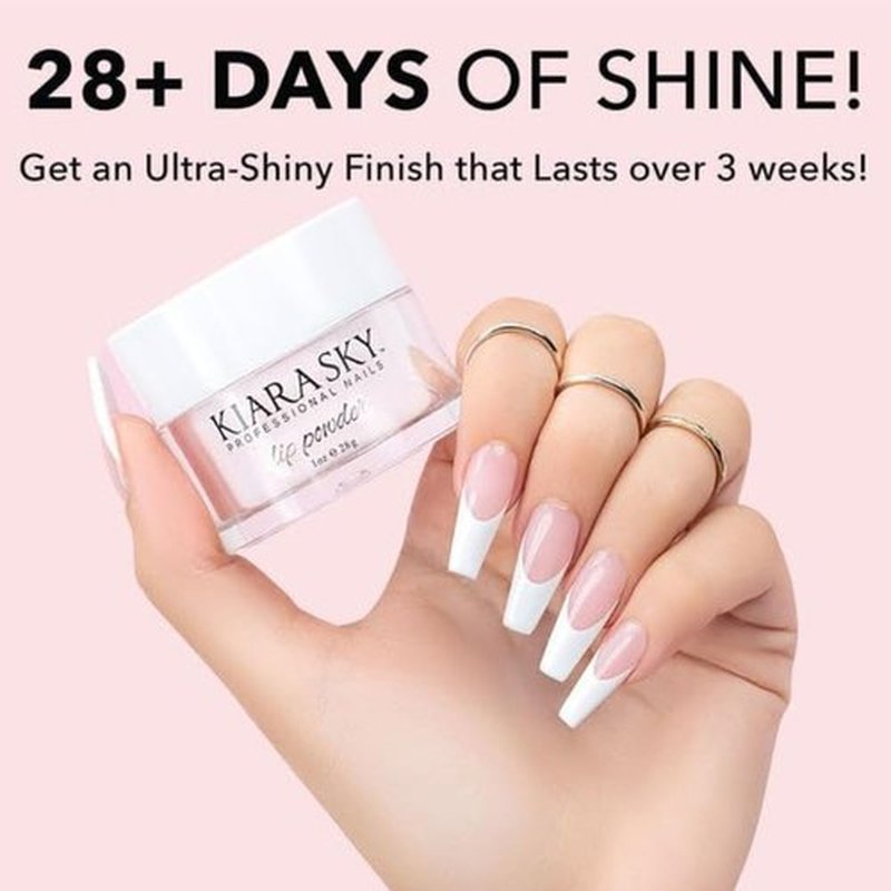 KIARA SKY Dip Top Coat - Ultra-Shiny Nail Dip Powder Essential | No Lamp Needed | 15 ml | Cruelty-Free