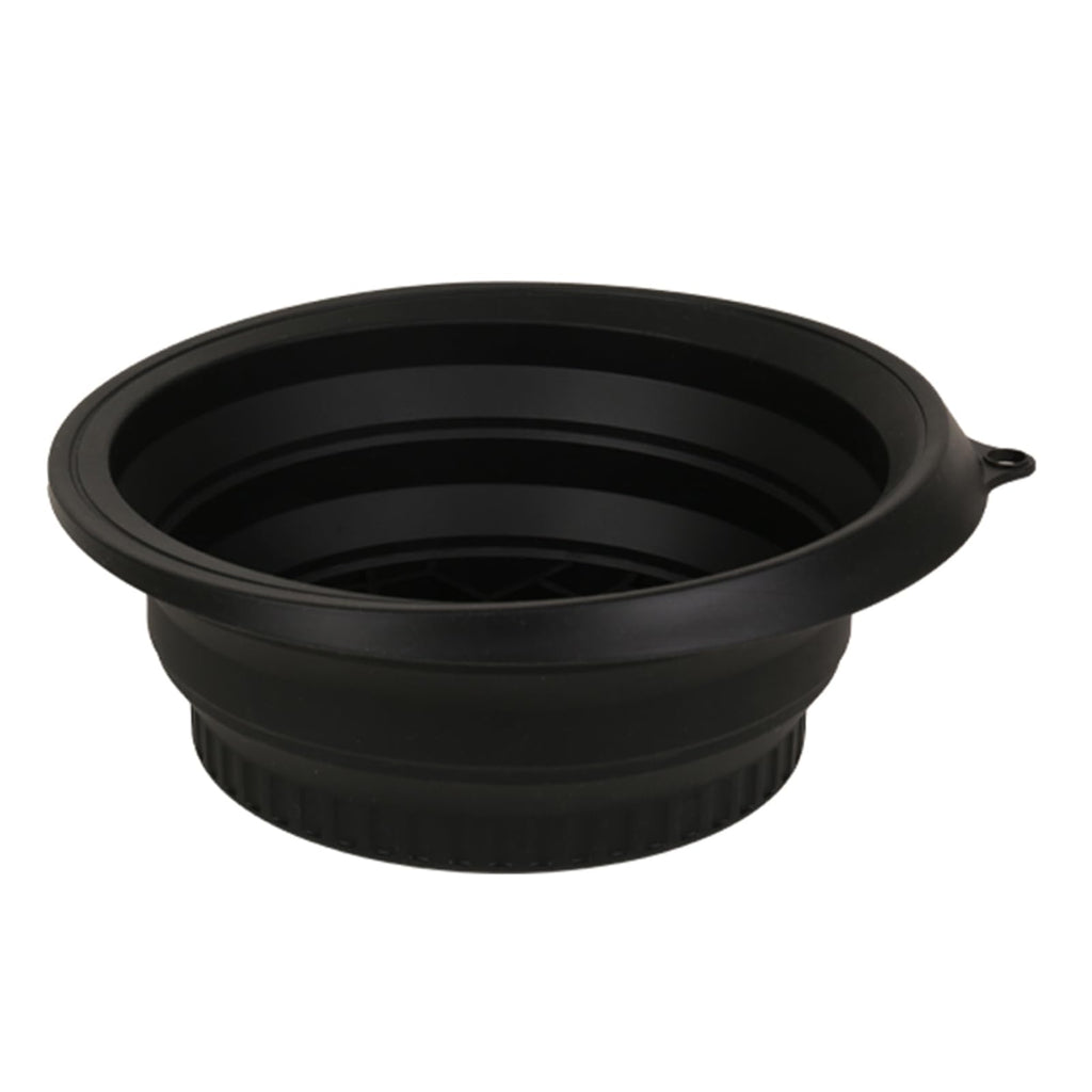 Zjyufy 2pcs Face Bowl for Ice with Built-in Ice Tray, Facial Cold Plunge Face Ice Bath Bowls, Collapsible Portable Reusable Silicone Cold Plunge Basin for Skin Tightening, Acne Relief , Black