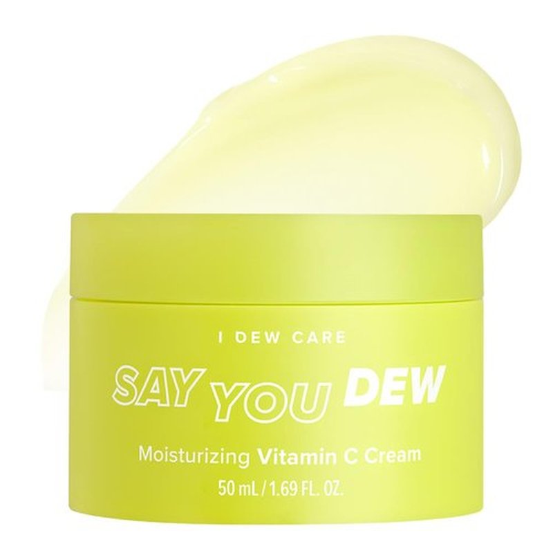I DEW CARE Vitamin C Face Moisturizer - Say You Dew | Korean Skin Care Routine Panthenol, Niacinamide, Non-irritating, Hydrate and Illuminate Glass Smoother Skin, 1.69 FL Oz