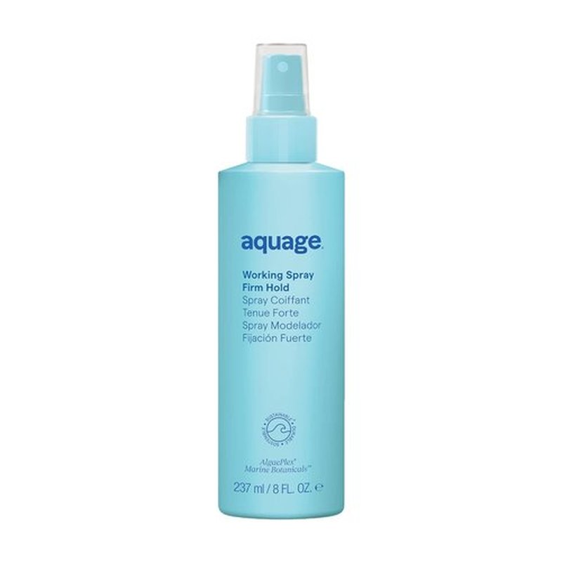 AQUAGE Working Spray - Firm Hold Non-Aerosol Hairspray for Thermal Styling | 8 oz