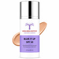 NOVA DERM Blur It Up SPF 50 Face Sunscreen Moisturizer with Zinc Oxide, Daily Face Moisturizer with SPF, Sunscreen for Dry Skin Made in USA (1.7 fl oz)
