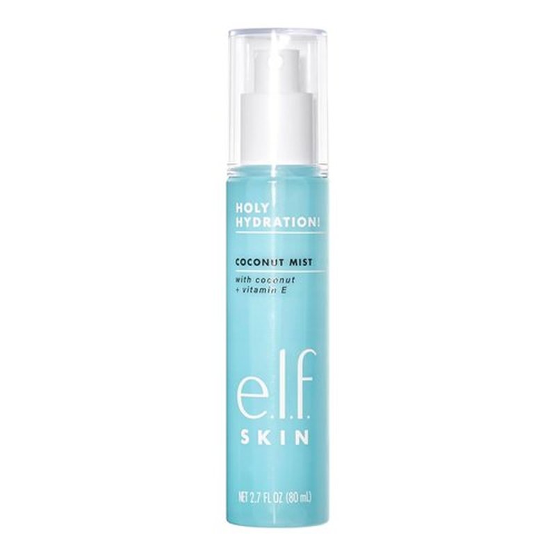 e.l.f. SKIN Hydrating Coconut Mist - Refreshes & Soothes Skin | Tropical Scent, 2.7 Fl Oz