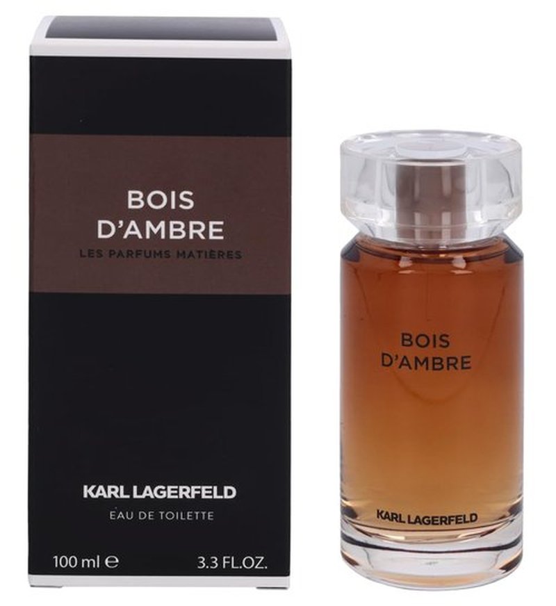 Karl Lagerfeld Bois D'Ambre Eau De Toilette Spray - 3.3 Oz | Luxurious Fragrance for Men