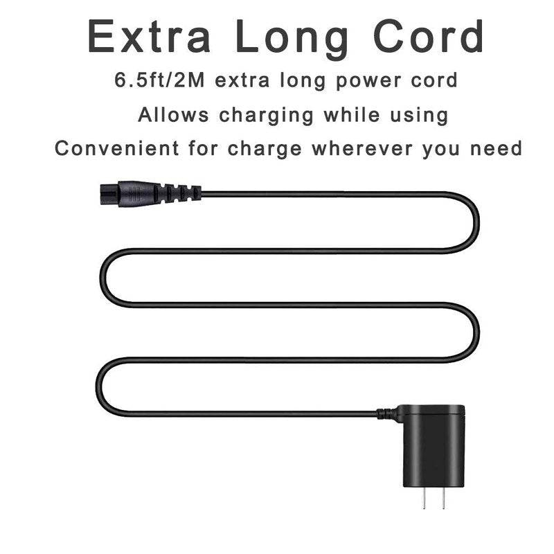 WUKUR Charger for Wahl 9649 9649P Hair Clipper, 3.5V Charger Replacement Compatible with Wahl 9649 9649P Color Pro Cordless Hair Clipper Trimmer Power Cord