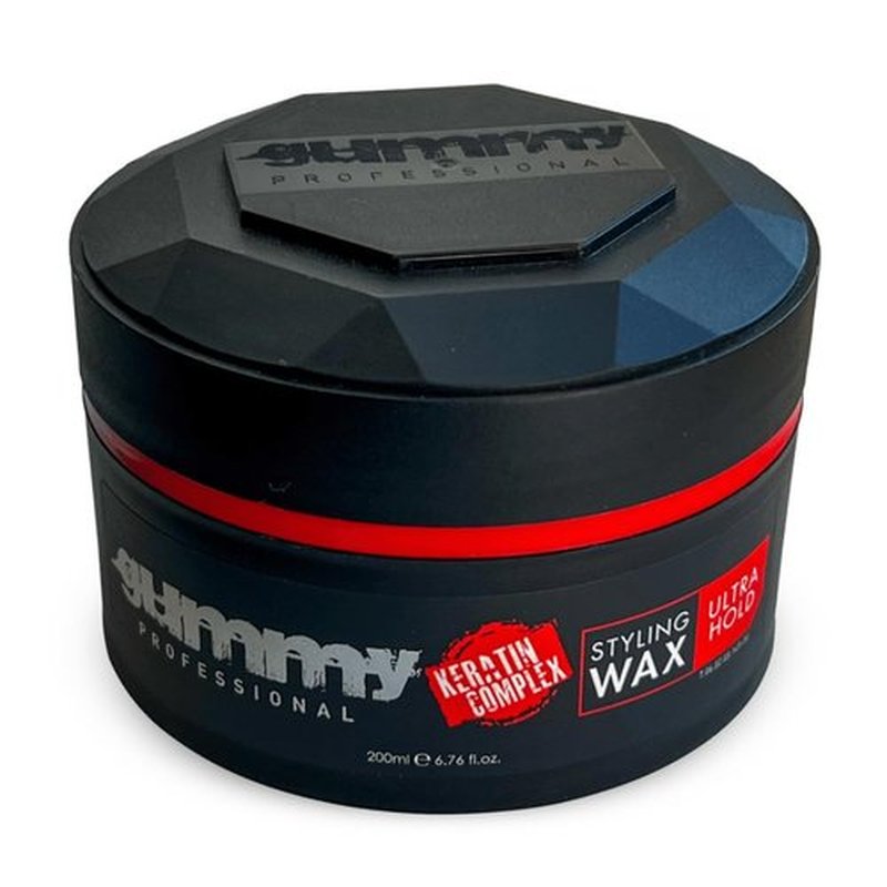 Skiennix Gummy Hair Styling Wax - Strong Hold with Keratin Complex for Radiant Finish | 200 ml