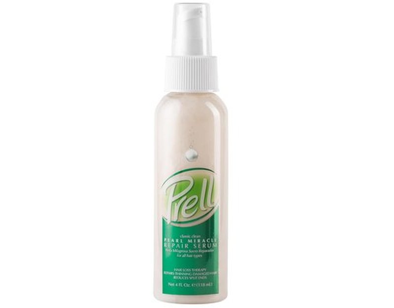 Prell Pearl Miracle Repair Serum - Intensive Hair Repair for Split Ends & Strengthens Thinning Hair | 4 fl oz