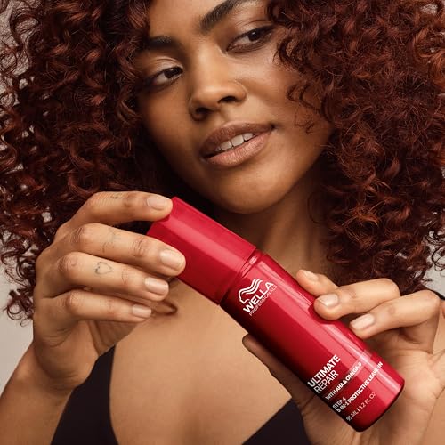 Wella Professionals ULTIMATE REPAIR 5-in-1 Protective Leave-In Treatment for Damaged Hair | Repairs, Smoothens Frizz, UV & Heat Protectant | For All Hair Types | 3.2 Fl Oz