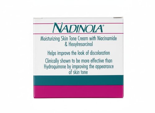 Nadinola Moisturizing Skin Tone Cream with Niacinamide and Hexylresorcinol 2.25 Oz