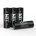 KBT 3.2 V 14430 LiFePO4 Battery, 4Pack 14430 450mAh 3.2 Volt Replacement Rechargeable Solar Batteries for Outdoor Solar Lights, Garden Landscape Lights, Solar Panel, Flashlight, Shaver