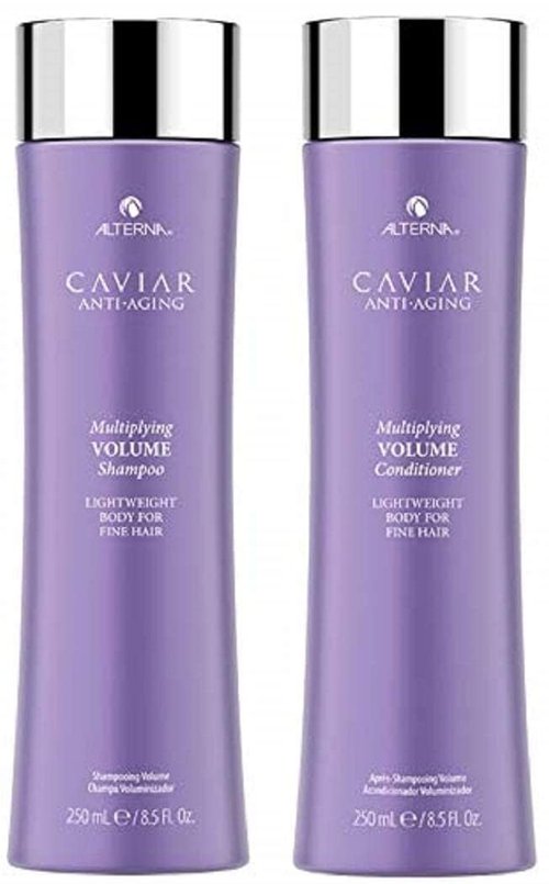 Alterna Caviar Anti-Aging Shampoo & Conditioner Set - Volume Boosting | 8.5 oz (2-Pack)