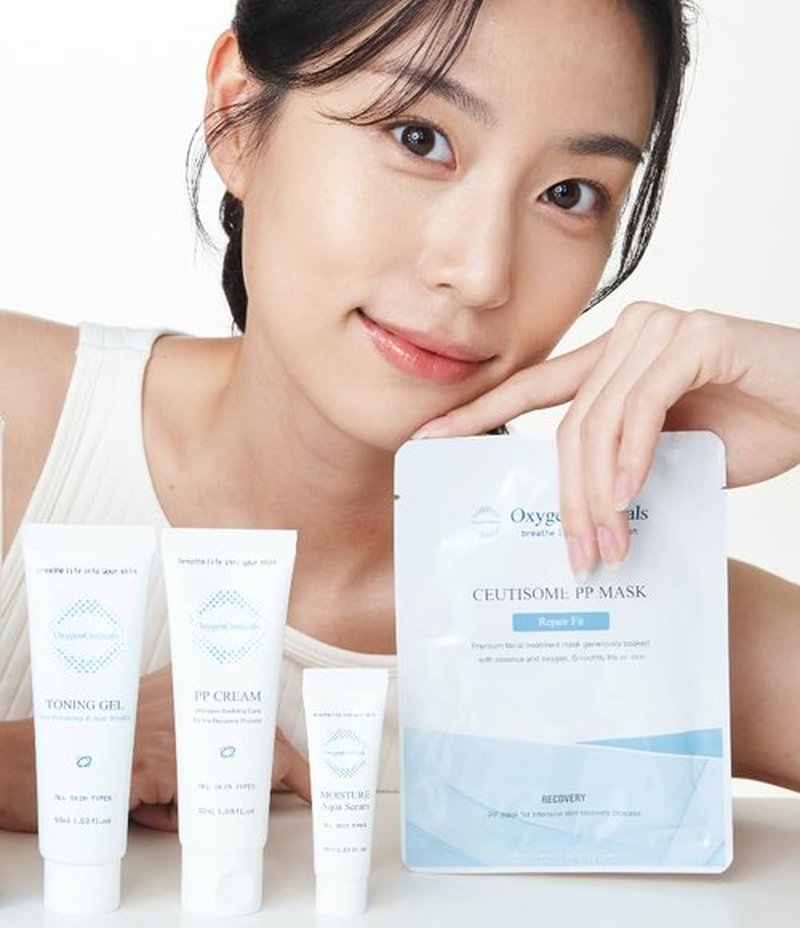 OxygenCeuticals SOS PP Kit - Post Laser Skin Care Gel, Serum & Cream for Moisturizing & Repairing