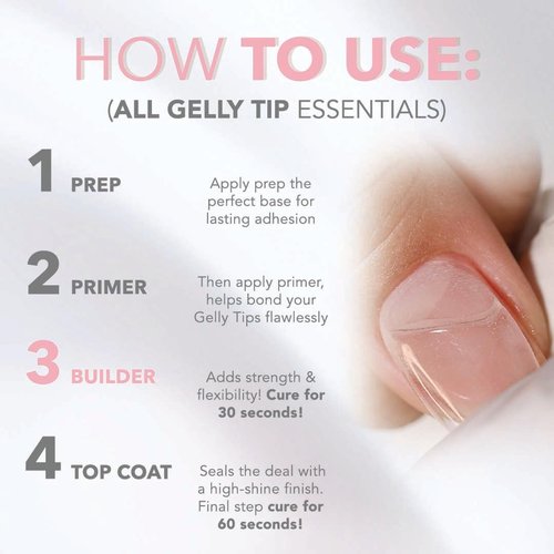 KIARA SKY Builder Gel 0.5 fl oz | Gelly Tips Soak Off