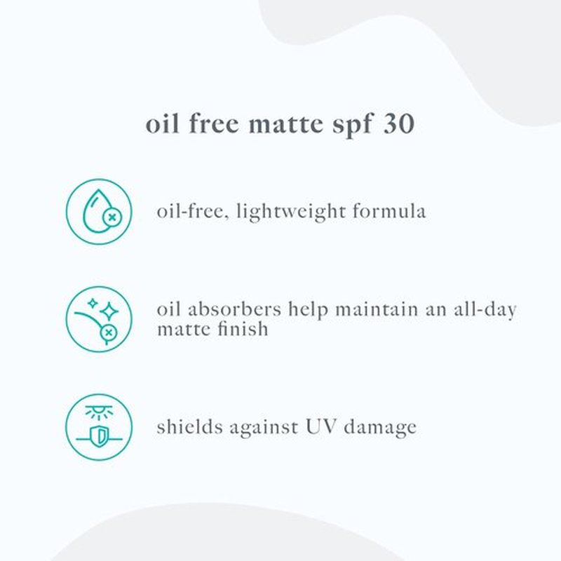 Dermalogica Oil Free Matte SPF 30 | Daily Broad Spectrum Face Sunscreen for Oily Skin - 1.7 Fl Oz