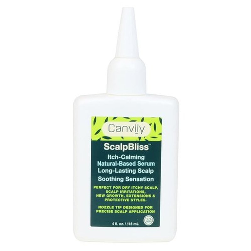 Canviiy ScalpBliss Itch-Calming Serum - Long-Lasting Moisturizer for Dry, Itchy Scalp | Aloe Vera & Manuka Honey Infused