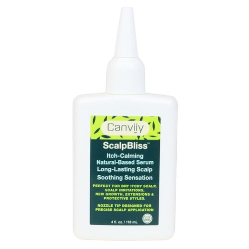 Canviiy ScalpBliss Itch-Calming Serum, Long-Lasting Soothing Scalp Moisturizer for Dry itchy Scalp, Enriched with Aloe Vera, Witch Hazel, Manuka Honey and Peppermint Oil (Natural Based)