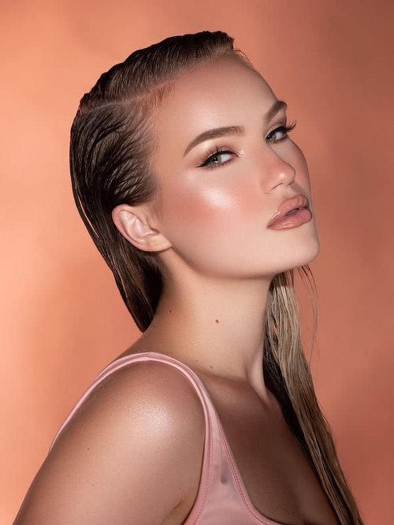 SheGlam Glow Bloom Liquid Highlighter - Waterproof, Long-Lasting Cream with Shimmer Finish | Vanilla Frost