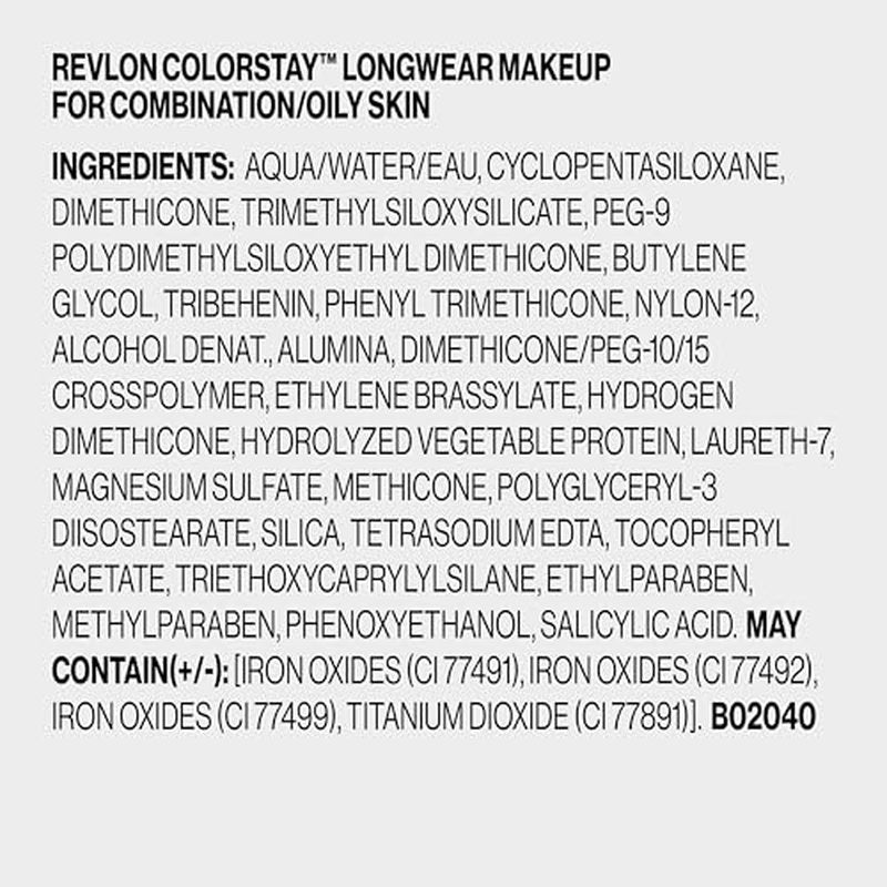 Revlon Liquid Foundation, ColorStay Face Makeup for Combination & Oily Skin, SPF 15, Medium-Full Coverage with Matte Finish, 360 Golden Caramel, 1 Fl Oz (Pack of 2)