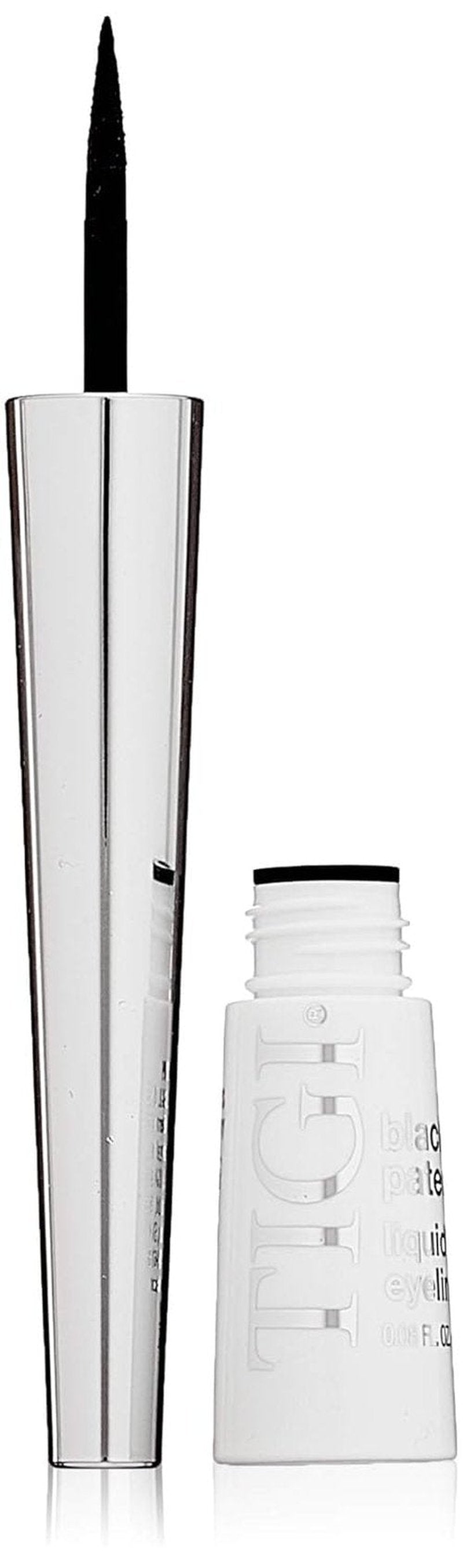 TIGI Cosmetics Black Patent Liquid Eyeliner - Long-Lasting, Smudge-Proof Formula | 0.08 Fl Oz