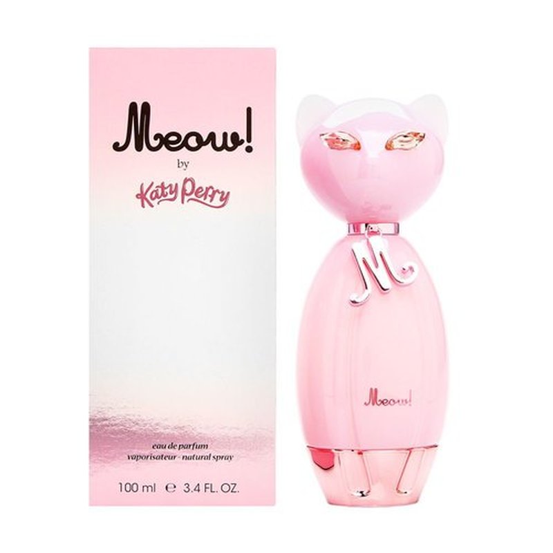 Meow By Katy Perry Eau De Parfum Spray - 3.4 Oz Fragrance for Women | Sweet & Playful Aroma