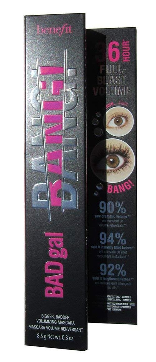 Benefit Bad Gal Bang Volumizing Mascara - Intense Volume & Length | 0.3 Ounce