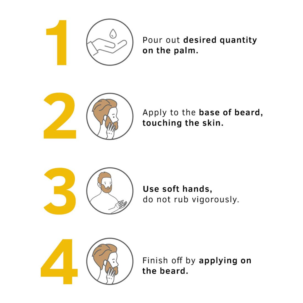 Ustraa Beard Growth Oil Advanced - 2oz - For Patchy Beard, With Redensyl, DHT Booster, Nourishment & Moisturization, No Harmful Chemicals