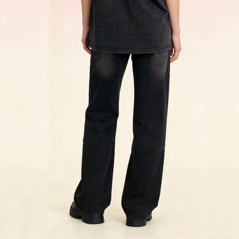 Skiennix Wide Leg Jeans - High Waisted Vintage Denim Pants for Women | Casual Summer Style