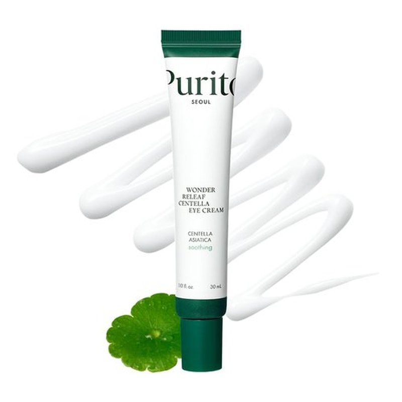 PURITO Centella Eye Cream - Soothing Formula for Sensitive Skin | Reduces Dark Circles & Puffiness, 30ml