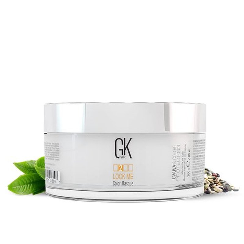 GK HAIR Hair Masque - Global Keratin Lock Me Deep Conditioner for Color Protection | 7.05 Fl Oz/200g