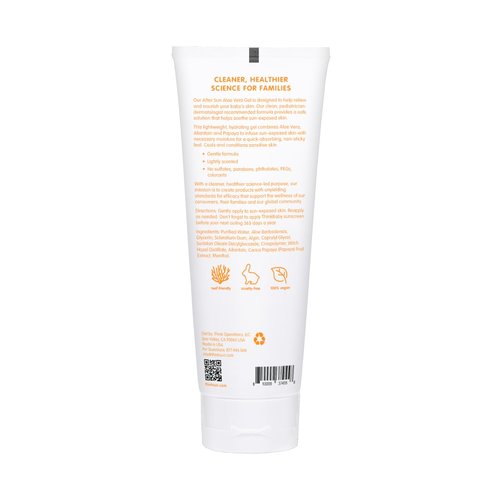 Thinkbaby Aloe Vera Gel - EWG Verified After Sun Relief Lotion, 8 Fl Oz | Hydrating & Soothing for Babies & Toddlers