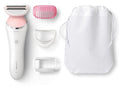 Philips Beauty Lady Electric Shaver Series 6000, SatinShave Advanced Women’s Electric Shaver, Cordless Hair Removal, BRL140/51