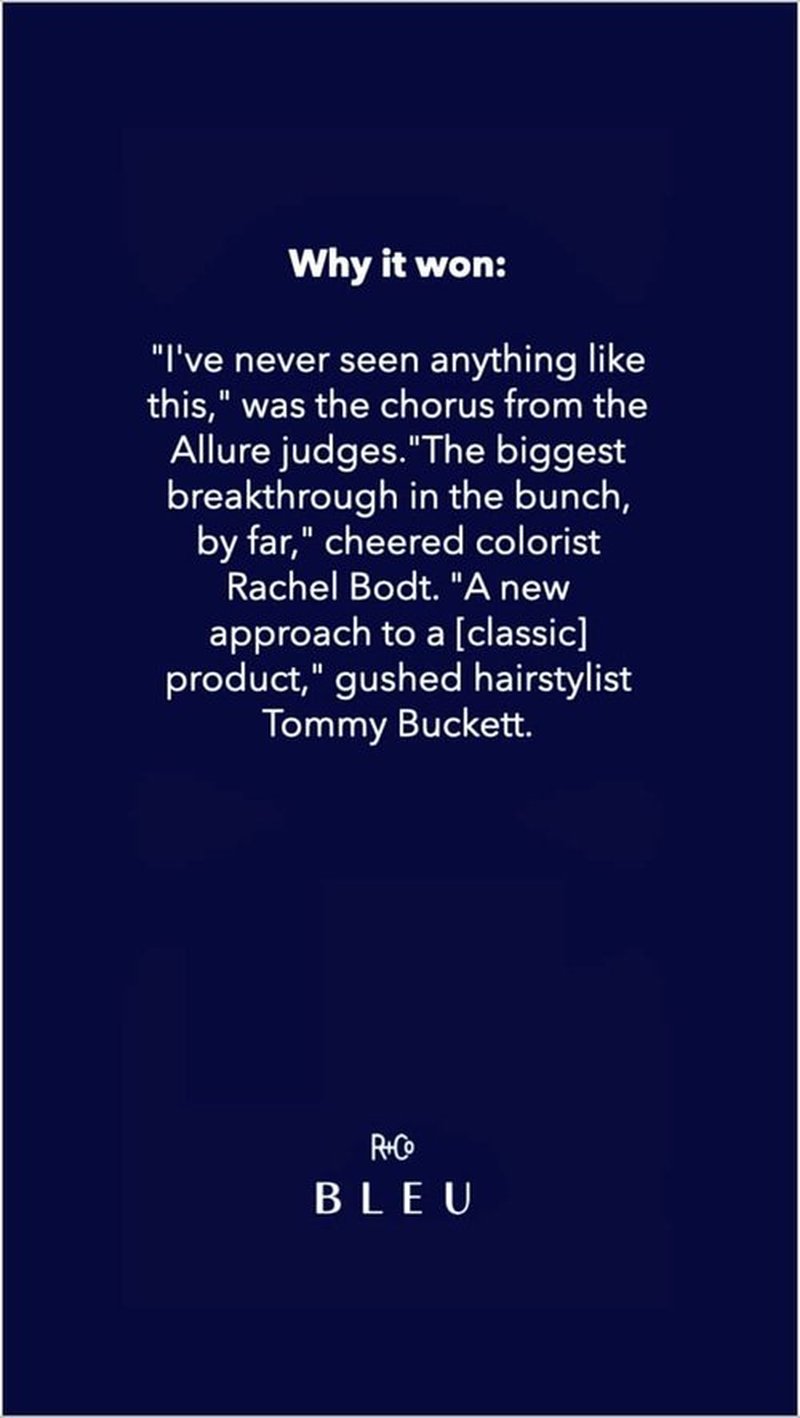 R+Co BLEU Vapor Lotion to Powder Dry Shampoo - Weightless, Residue-Free Formula | Vegan & Cruelty-Free | 3 Oz