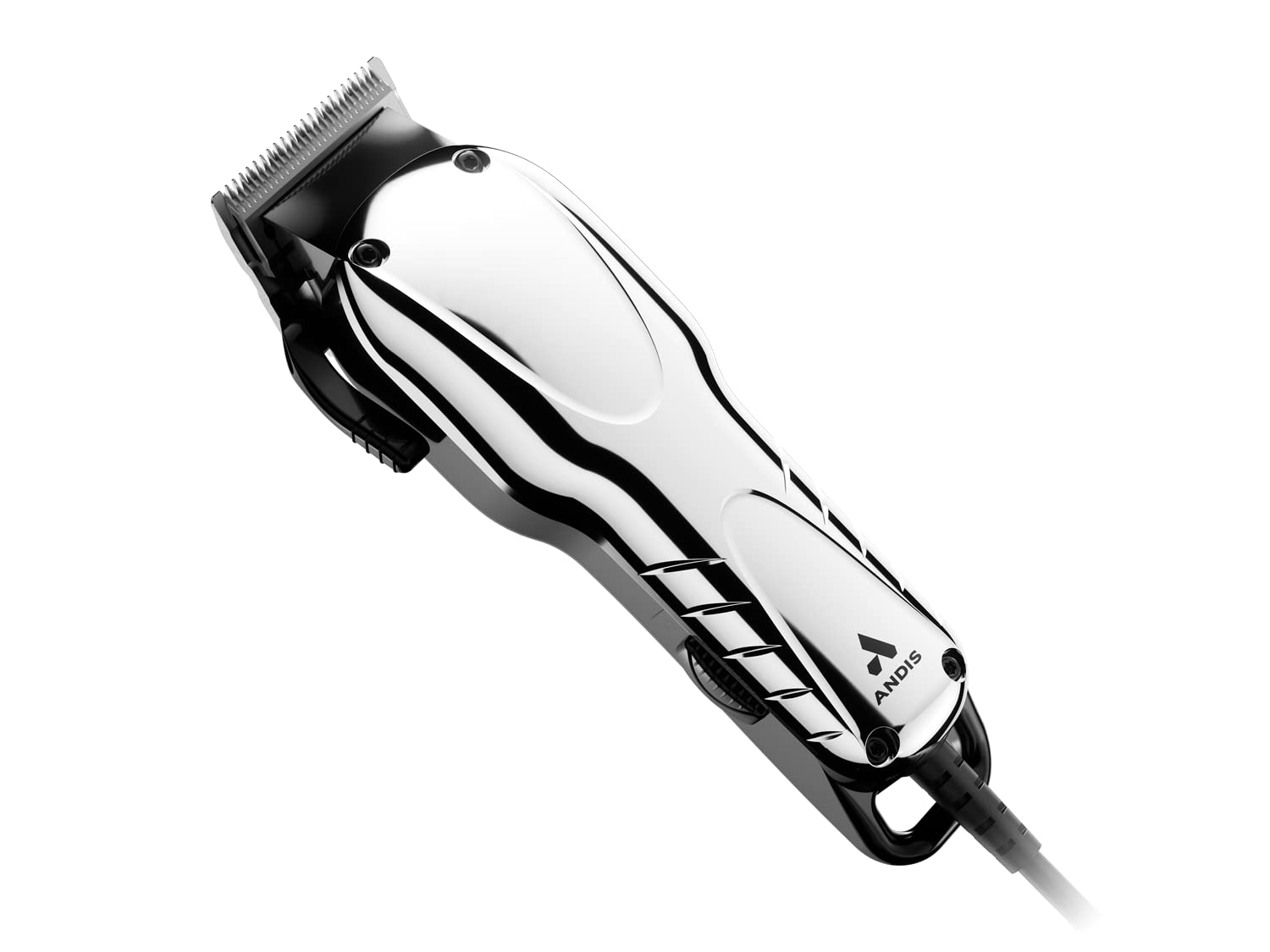 Andis 66740 Beauty Master Plus Adjustable Blade Hair Cutting Clipper, Attachment Combs and Case