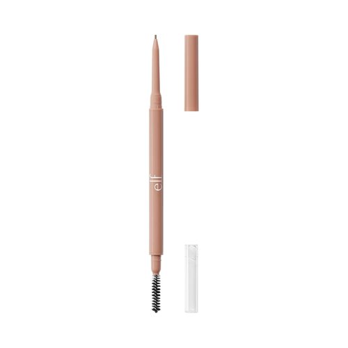 e.l.f. Micro-Fine Brow Pencil - Waterproof Brow Color & Spoolie for Natural Feathered Finish | Vegan, Blonde