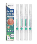 Toenail Treatment & Nail Repair Pen, Nail Strengthener and Care Solution for Damaged, Brittle Nails – Gentle Botanical Formula, Easy Twist Pen – 2 Packs × 2 (4 Pens Total)