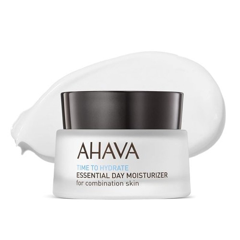 AHAVA Essential Day Moisturizer - Hydrating Anti-Aging Facial & Neck Cream with Aloe Vera, 1.7 oz