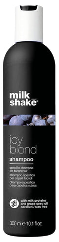 Milk_Shake Icy Blond Shampoo - Award-Winning Formula to Cool Brassy Tones | Ideal for Platinum Blonde Hair