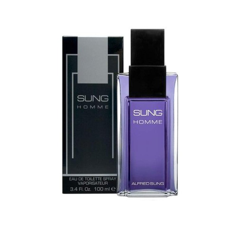Alfred Sung Men's Cologne - Homme Eau De Toilette EDT Spray, 3.4 Fl Oz | Fresh & Elegant Fragrance
